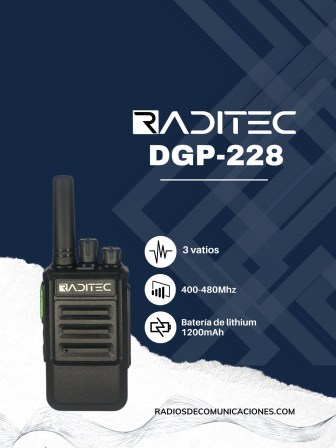 Radio de Comunicación - Raditec -DGP-228